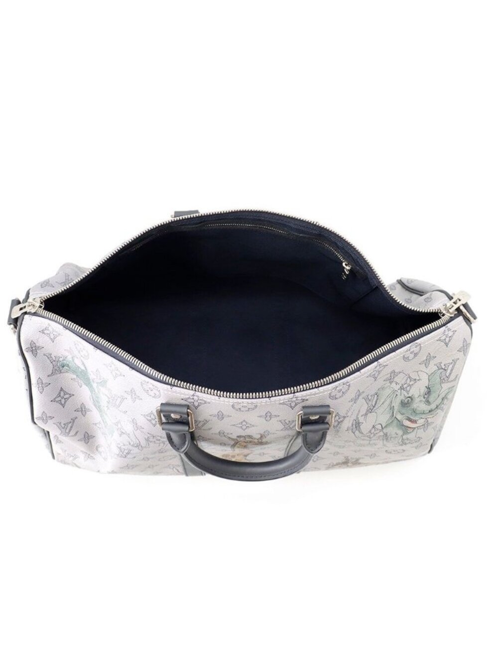 Louis Vuitton Boston Bag Monogram Savannah Keepall Bandouliere 45 2-Way - Picture 4 of 10